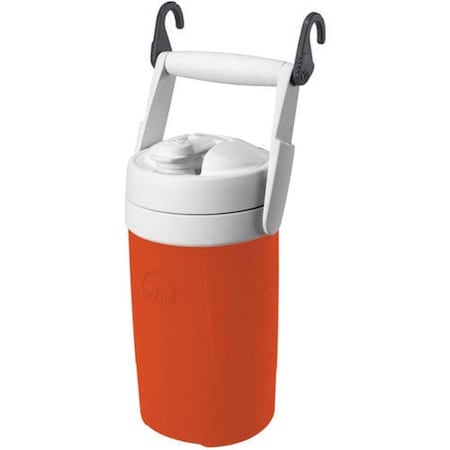 Igloo Igloo 31293 0.5 gal Latitude Beverage Cooler; Orange & White 31293